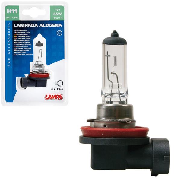 LAMPA LAM57970 - LAMPARA H11 12V 55W PGJ19-2 (BLISTER 1 UNIDAD)