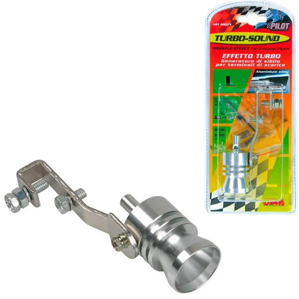 Lujo Soberano Presa LAMPA LAM60073 - SILBATO PARA TUBO DE ESCAPE ALUMINIO 44/55MM