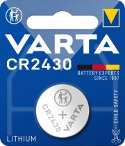 VARTA CR2430 - BLISTER 1 UD VARTA CR-2430 LITIO 3V