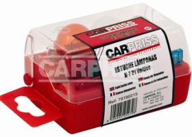 CARPRISS 79780217 - ESTUCHE JUEGO LAMPARAS H-7 24VOLTIOS.