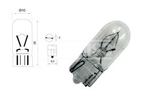 CARPRISS 79780272 - CAJA 10 LAMPARAS TABLERO/POSICION 12V 5W