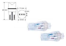 CARPRISS 79780290 - LAMPARAS LED TABLERO/POSICION12V (BLISTER 2 UDS)