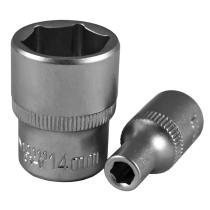 JBM 10099 - VASO HEX.1/4" 4MM.