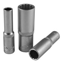 JBM 10177 - VASO 50MM LARGO, 9MM 12 CANTOS 1/4"