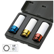 JBM 51336 - KIT DE 3 VASOS IMPACTO DE 1/2" ESPE = 52338