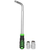 JBM 51416 - LLAVE EXTENSIBLE DE RUEDA CON VASOS REVERSIBLES 330-490MM