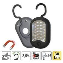 JBM 51455 - PORTATIL MINI TALLER 24 LED C/PILAS