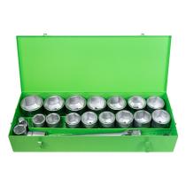 JBM 51616 - ESTUCHE METALICO CON 22 PIEZAS DE A
