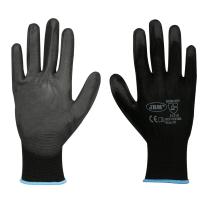 JBM 51636N - GUANTES CON PALMA REFORZADA DE POLIURETANO T. 10 (VER 04633)