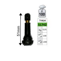 JBM 51742 - VALVULA PARA LLANTAS TR414 51MM (MULTIPLO 100 UDS)
