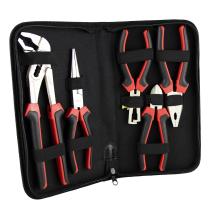 JBM 51812 - SET DE 5 ALICATES EN ESTUCHE