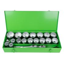 JBM 51855 - ESTUCHE METALICO CON 22 PIEZAS DE A