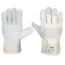 JBM 52310 - GUANTES DE PIEL Y TELA