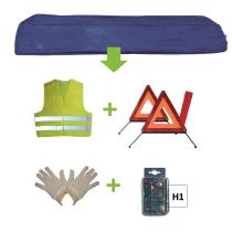 JBM 52768 - KIT EMERGENCIA BOLSA AZUL + MK H1 +