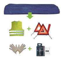 JBM 52769 - KIT EMERGENCIA BOLSA AZUL + MK H4 +