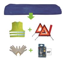 JBM 52770 - KIT EMERGENCIA BOLSA AZUL + MK H7 +