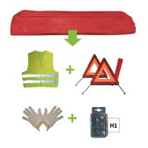 JBM 52776 - KIT EMERGENCIA BOLSA ROJA + MK H1 +