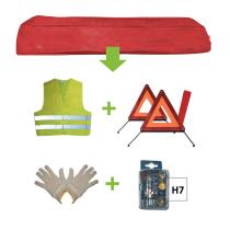 JBM 52778 - KIT EMERGENCIA BOLSA ROJA + MK H7 +