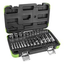 JBM 53061 - SET 28 VASOS TORX CORTOS Y LARGOS ( SUST POR REF 51930 )