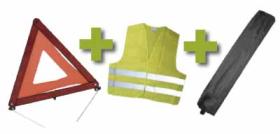 JBM 53093 - KIT EMERGENCIA BOLSA MINI NEGRA +TR