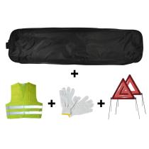 JBM 53183 - KIT EMERGENCIA BOLSA NEGRA RIBETE+2