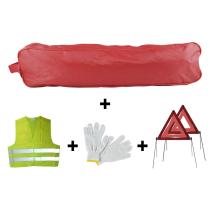 JBM 53184 - KIT EMERGENCIA BOLSA ROJA RIBETE+2T