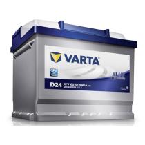 VARTA D24 - BATERIA 12V 60AH 540A +D 242X175X19
