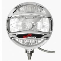 SUMEX 3409700 - JUEGO FAROS "ULTRA-POWER 4X4"L/A 203 MM INOX.CROM.