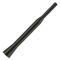 SUMEX 400808B - ANTENA ALU. "EVO". NEGRA  125MM