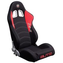 SUMEX BZA3ZRR - ASIENTO "BUTZI" FIBRA TEXTIL   NEGRO/ROJO