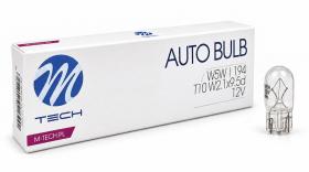 M-TECH Z12 - LAMPARA W5W T10 12V 5W W2.1X9.5D