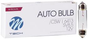 M-TECH Z34 - LAMP PLAFON C5W 12V 5W 11X41cm