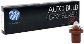M-TECH Z953 - LAMPARA 24V 1.2W BX8.5d MARRON