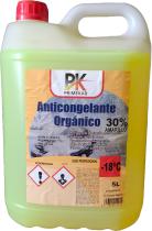 ANTICONGELANTES LAVAPARABRISAS Y AGUA DESTILADA 300989 - Anticongelante amarillo 30% 5L