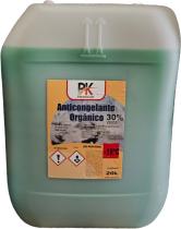 ANTICONGELANTES LAVAPARABRISAS Y AGUA DESTILADA 300964 - Anticongelante verde 30% 20L