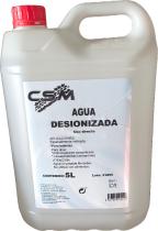 ANTICONGELANTES LAVAPARABRISAS Y AGUA DESTILADA 300991 - AGUA DESTILADA/DESIONIZADA 5L (CAJA 4 UD )
