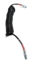 LAMPA 11021 - MANGUERA ESPIRAL PARA PISTOLA DE AIRE COMPRIMIDO ROJO