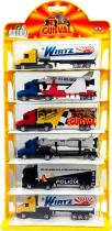 LAMPA 16145 - CAMIONES T I R TRANSPORTE ESCALA 1:87 (EXPOSITOR 6 UNIDADES)