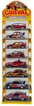 LAMPA 16150 - EXPOSIOR 8 UNIDADES COCHES RALLY ESCALA 1:58