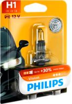 LAMPA 17243 - LAMPARA H1 VISION PHILIPS 12V 55W P145S (BLISTER 1 UNIDAD)