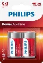 LAMPA 17256 - PILA ALKALINA PHILIPS LR14 (BLISTER 2 UNIDADES)