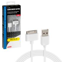 LAMPA LAM38932 - CABLE 1M USB/IPHONE 4