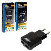 LAMPA LAM38949 - CARGADOR DOBLE USB 230V 2100 MA