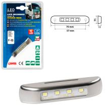 LAMPA LAM41490 - LUZ DE GALIBO 4 LED 12/24V BLANCA