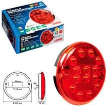 LAMPA LAM41527 - FARO TRASERO REDONDO ANTINIEBLA 14 LED 12/24V