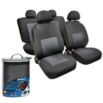 LAMPA LAM54988 - FUNDA ASIENTO DEPORTIVO EN POLIESTER 8 PIEZAS GRIS