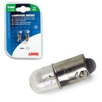 LAMPA LAM58080 - LAMPARA TW4 12V 4W BA9S CON CASQUILLO HOMOLOGACION E (BLISTE