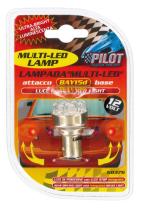 LAMPA LAM58376 - LAMPARA P21/5W MULTILED ROJA 12V 21/5W BAY15D (BLISTER 1 UNI