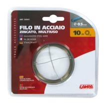 LAMPA LAM59541 - ALAMBRE DE ACERO GALVANIZADO 10M X 0,5MM