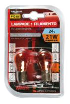 LAMPA LAM98219 - LAMPARA PY21W 1 FILAMENTO AMBAR 24V 21W BAU15S HOMOLOGACION